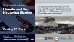 Virtual Town Hall: What does the election mean for Great Lakes climate and environment?