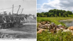 Cleaning up pollution and removing crumbling dams help to restore Michigan rivers